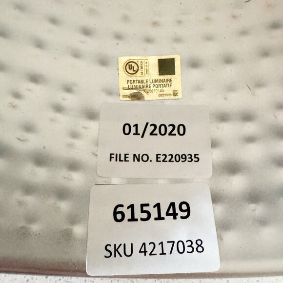 Hammered Metal Silver Tone Pendant Light Chain Link Rustic Industrial Kitchen - Picture 5 of 5